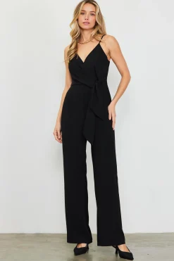 Waist Tie Detail Sleeveless Jumpsuit*SKIES ARE BLUE Outlet