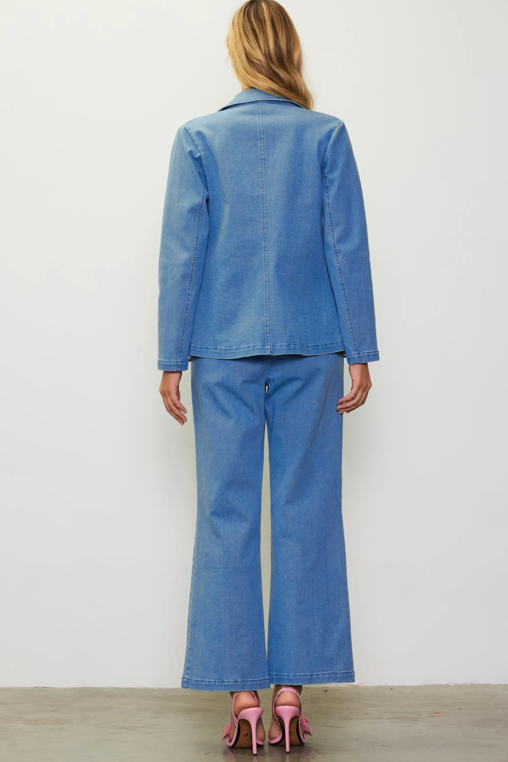 Washed Blazer*SKIES ARE BLUE Discount