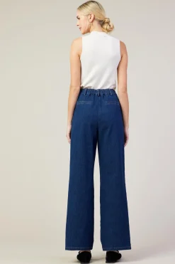 Washed Denim Pants*SKIES ARE BLUE Online