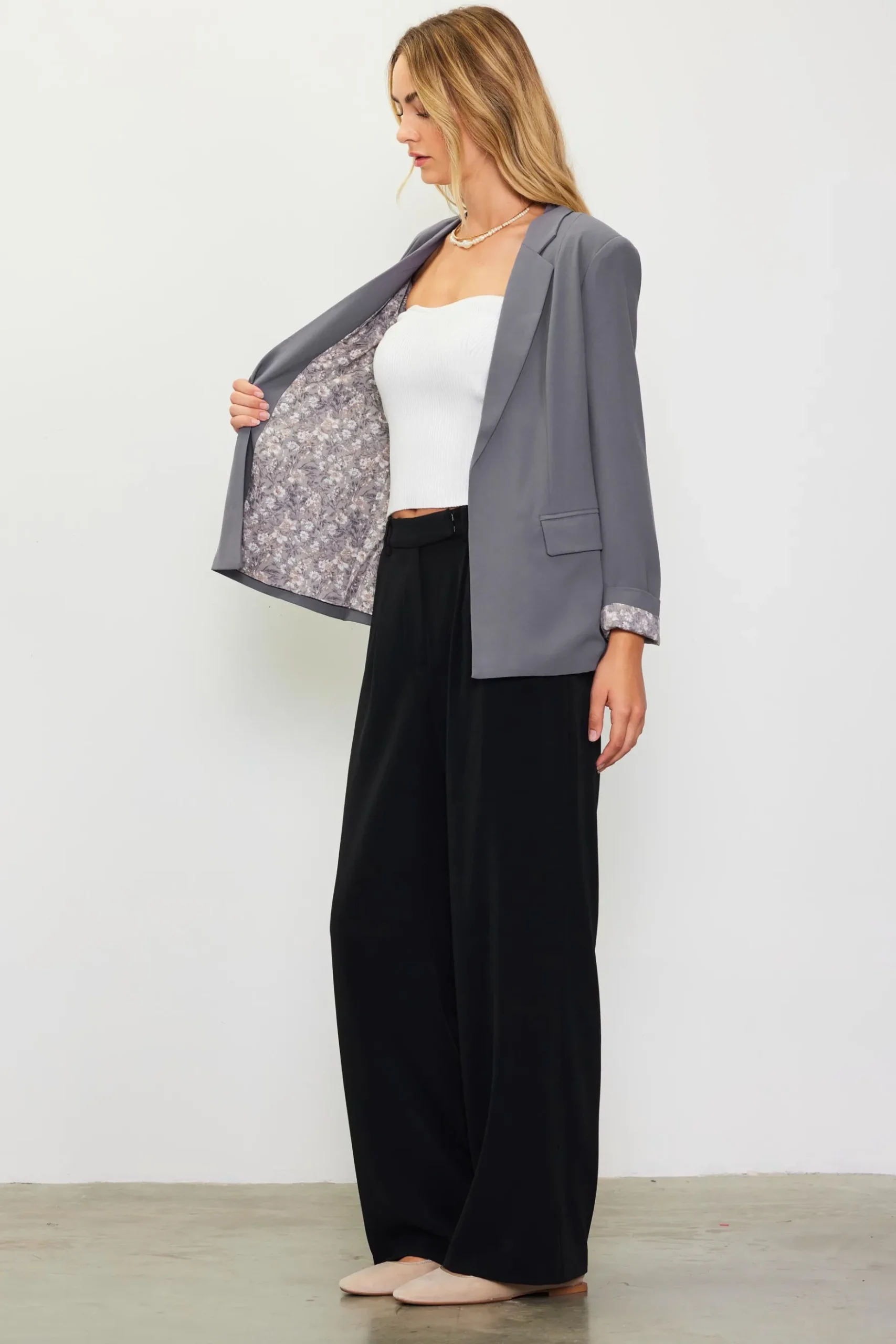 Welt Pocket Blazer*SKIES ARE BLUE Discount
